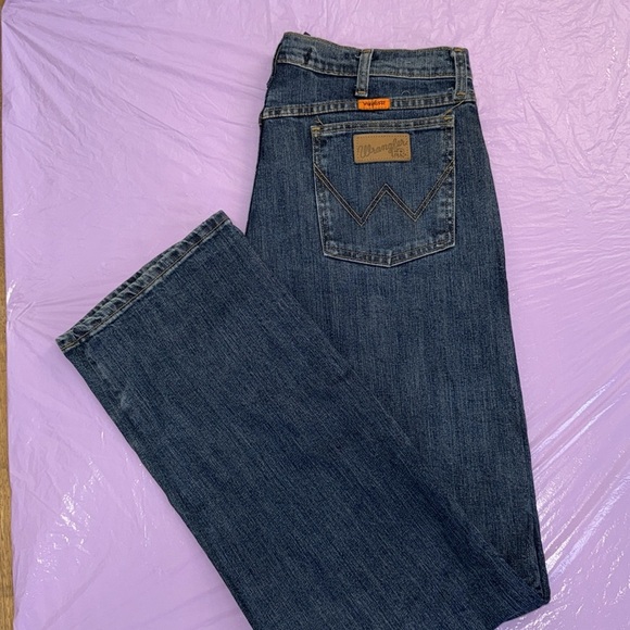 WRANGLER FR  Blue Advance Comfort Jeans - Picture 6 of 7